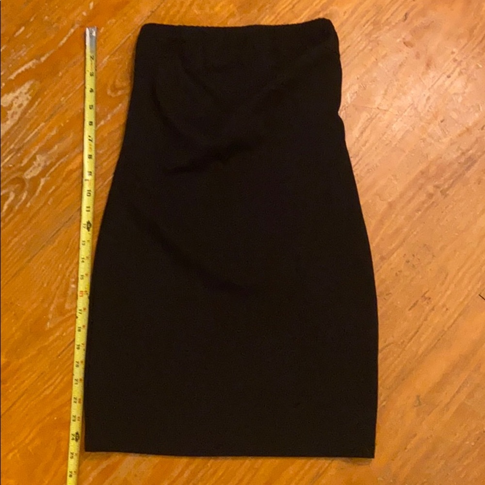 Black high-waisted tube/pencil skirt size M